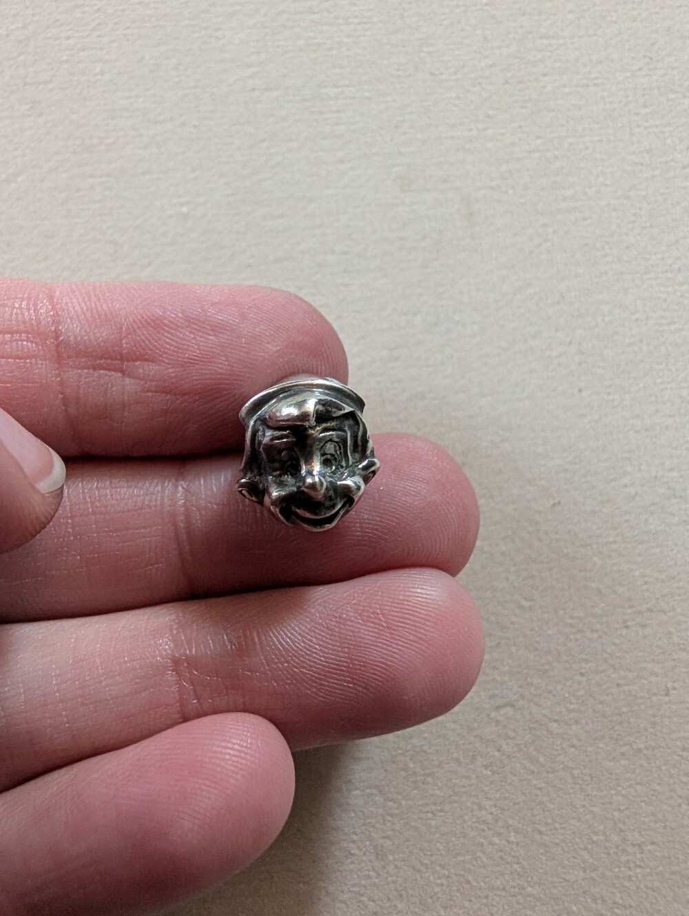 Rare Vintage Disney Chamilia Pinocchio Charm